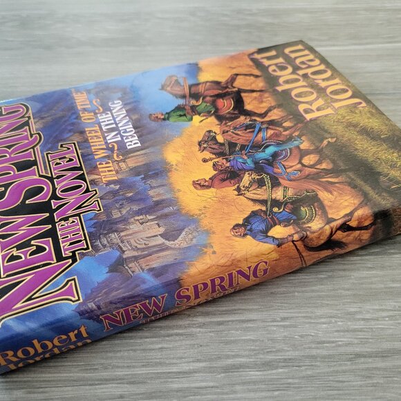 New Spring The Wheel of Time By Robert Jordan Hardcover 1st Edition 1st Printing - Picture 4 of 12